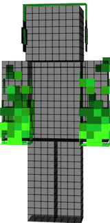 Tenue aura de feu vert 