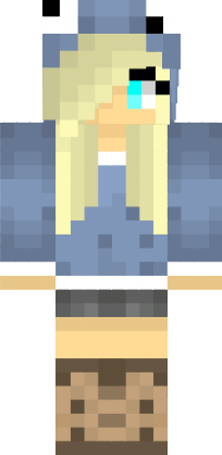 Preview of texture: cookie monster girl