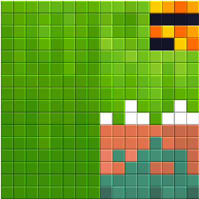 Preview of texture: lime_candle_lit