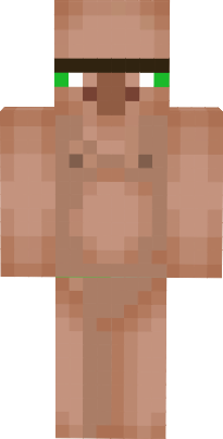 Naked Villager Player Skin NovaSkin