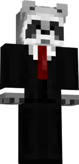 mapache trajeado