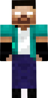 3D Herobrine skin