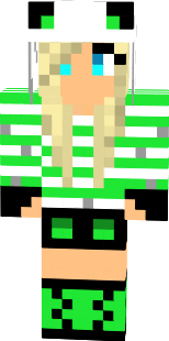 green panda
