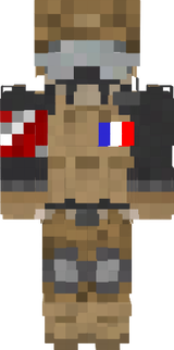 militaire blessure skin mc
