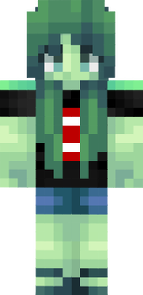 Zombie Girl Mojang Skin