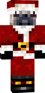 Pug Santa Clos
