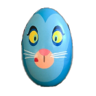 cat toy egg
