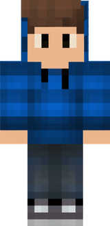 Blue guy with sweater
