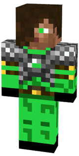 The gren man
