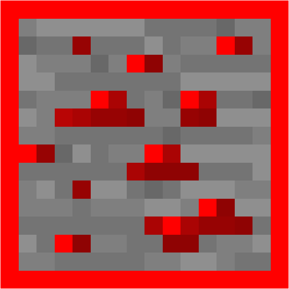 Preview of texture: redstone_ore