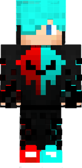 gamer boy mega cool:red-blue