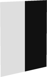 Black and white