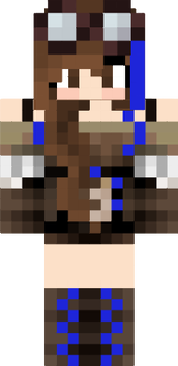 Girl blue