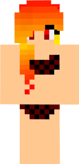 FireGirl Flame Swimming