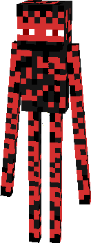 Preview of texture: enderman de fuego