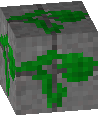 tijolos d pedra com musgo
