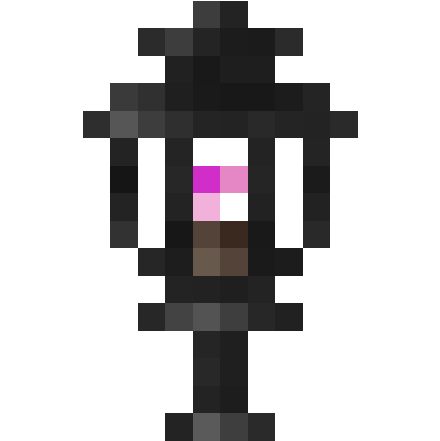 Preview of texture: Painterly-style Soul Torch (lamp)