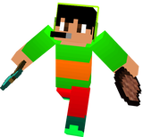 Green Boy With Headphones