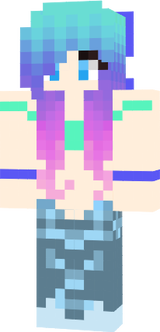 mermaid with bow