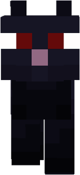 Gato negro, Ojos rojos