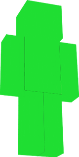 l'homme en vert