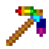 rainbow pickaxe