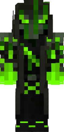 Preview of texture: Skins Minecraft Fire Poison Assassin