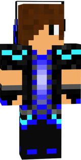 blue man