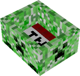 creeper minecart