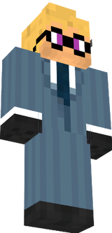 fresh nerd blauer anzug