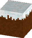 Schnee-Grasblock