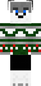 my wolf skin for xmas