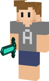 Alex Skin mit schwert