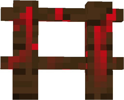 Preview of texture: dark_oak_fence_inventory