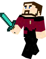 Derpstza with diamond sword