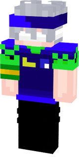 SpriteBW Skin MinecraftBrasilAzul