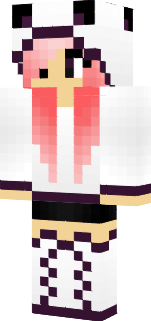 Pink and Purple Panda Girl