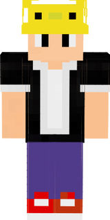 Minha skin chapéu axolt amirelo