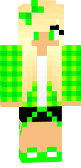 Green girl