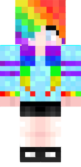 Rainbow girl