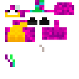 Pink=parrot's