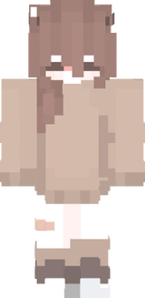 cute brown sweatshirt skin