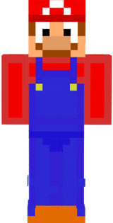 mario test minecraft skin