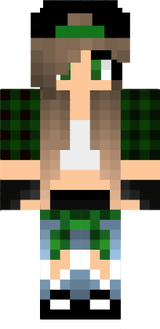 Girl green