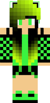 cool green girl