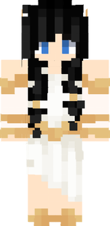 Minecraft greek girl skin