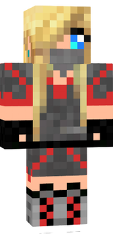 red cute ninja