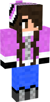 cute pink girl in winter jacket