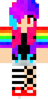 RAIMBOW gotic girl