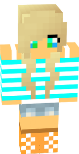 blue cutie girl skin